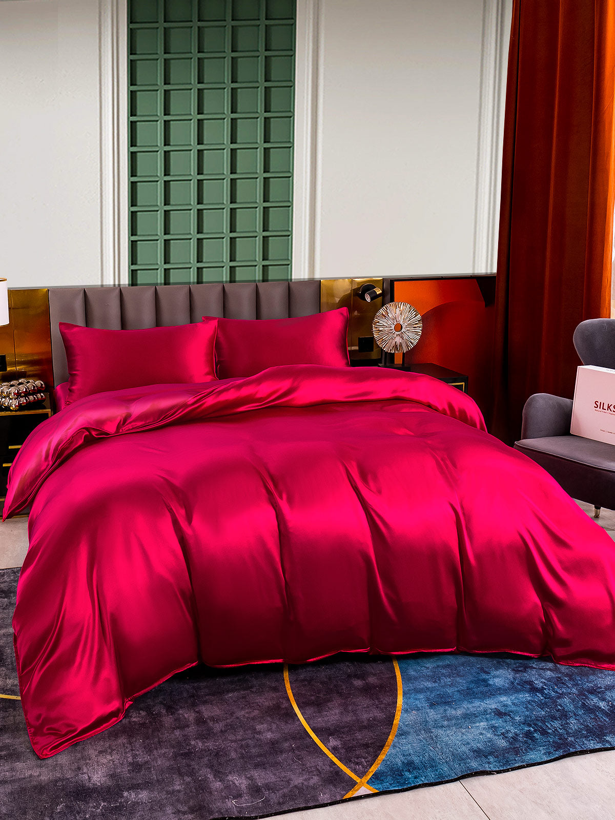[Vin] SilkSilky-DK 25Momme Bedding Set 005