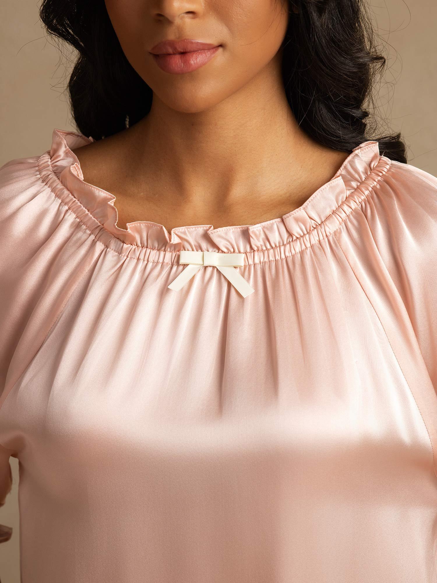 [LysPink] SilkSilky-DK Silke Nightgown 004