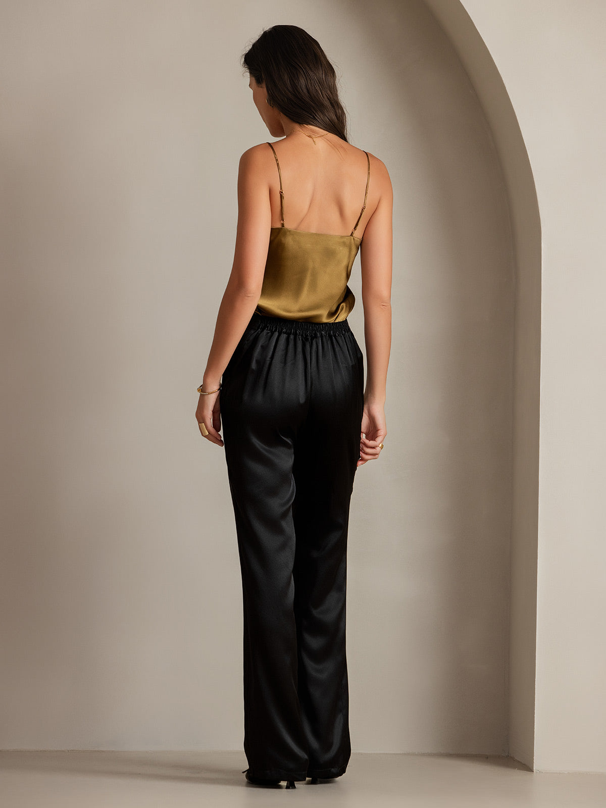 [Sort] SilkSilky-DK 19Momme Silke Womens Pants 002