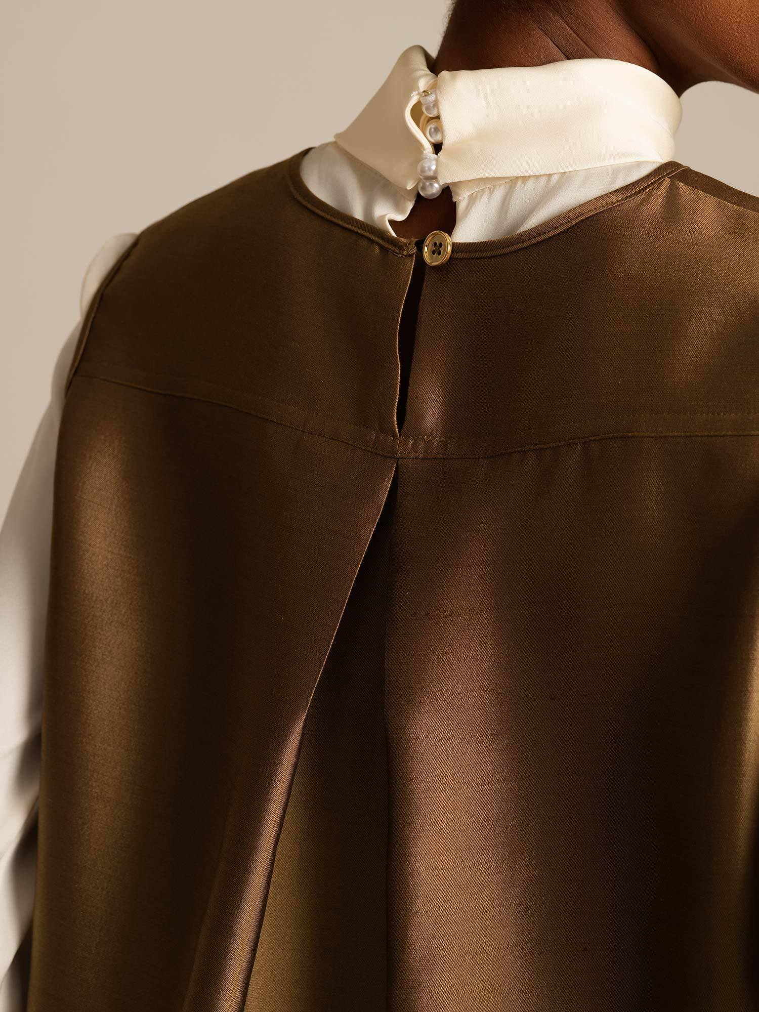 [Bronze] SilkSilky-DK 32Momme Silke Womens Vest 004,