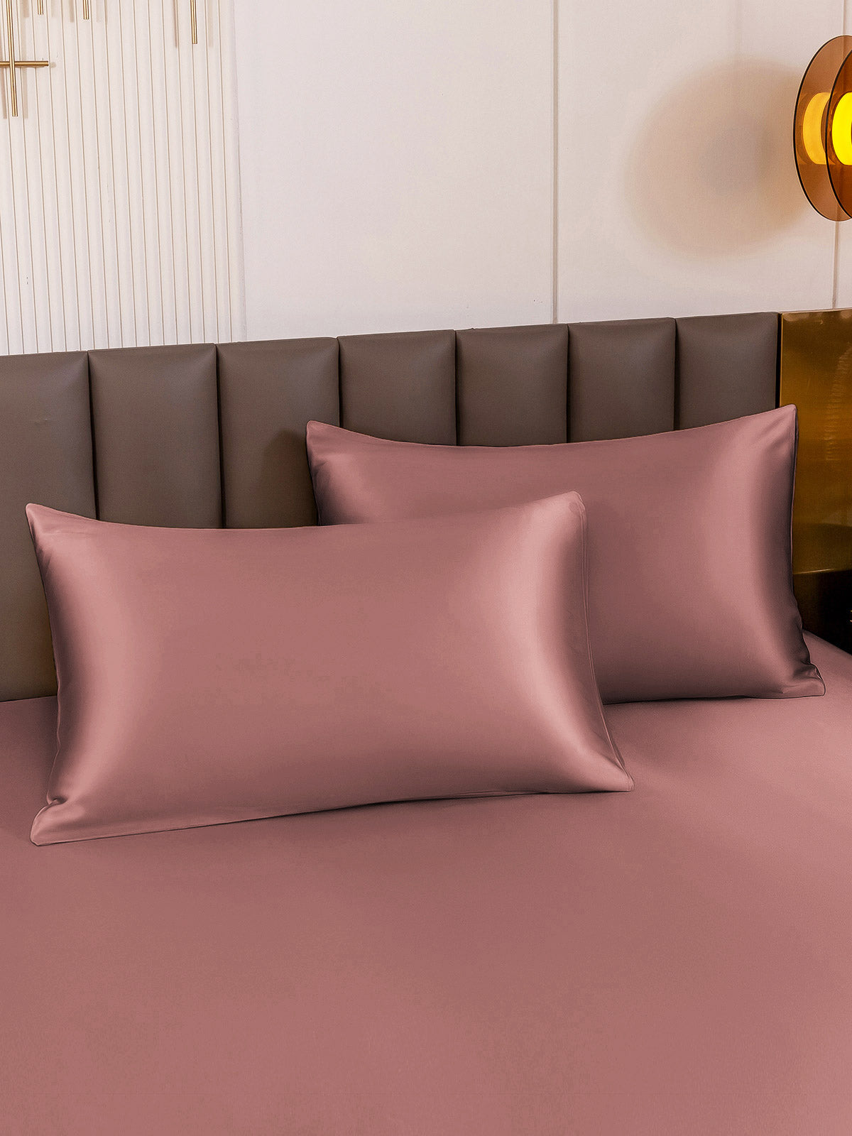 [Bleg Mauve] SilkSilky-DK 19Momme Pillowcase 001