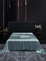 [Gråblå] SilkSilky-DK 22Momme Ark 001