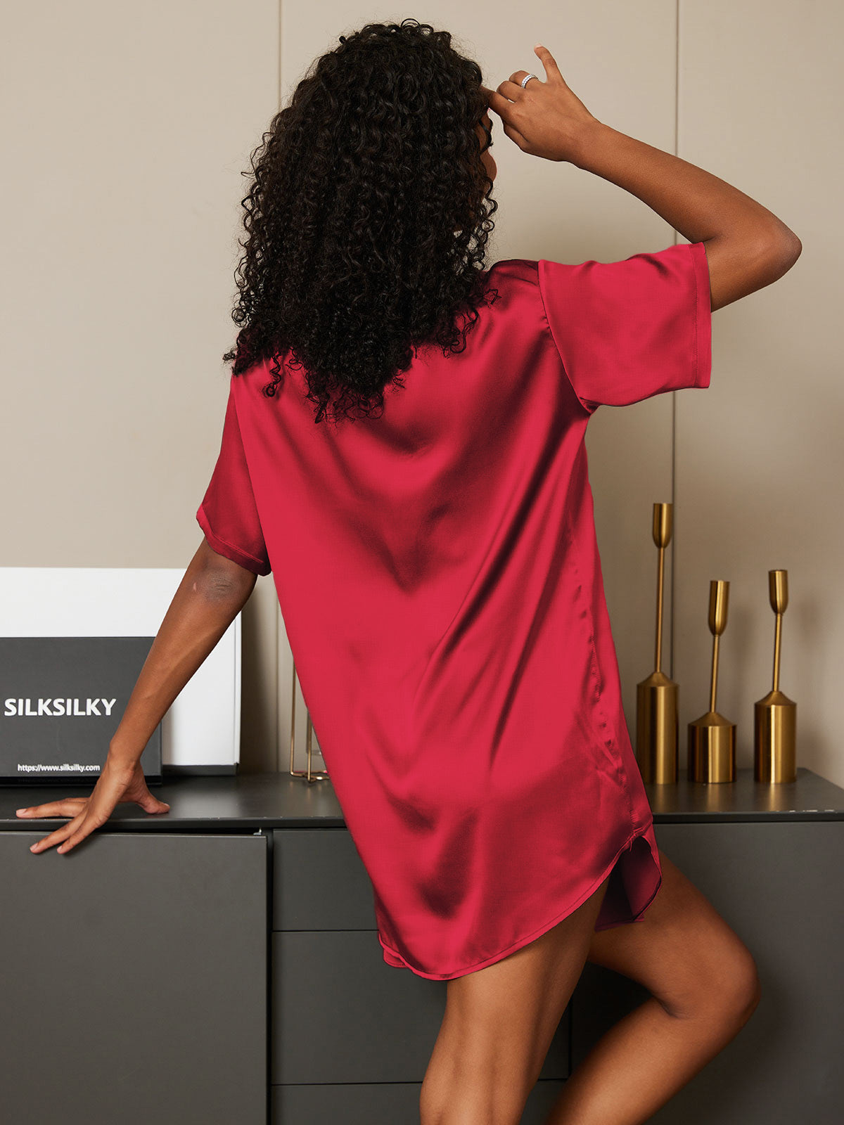[Vin] SilkSilky-DK Womens Pajamas 002