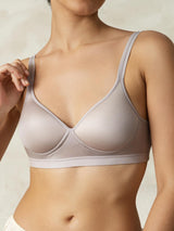 [Grå] SilkSilky-DK BH 005