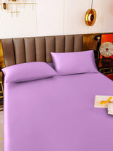 [Lavendel] SilkSilky-DK 19Momme Sengesæt 003