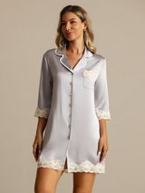[Lavendel] SilkSilky-DK Silke Nightshirt 009