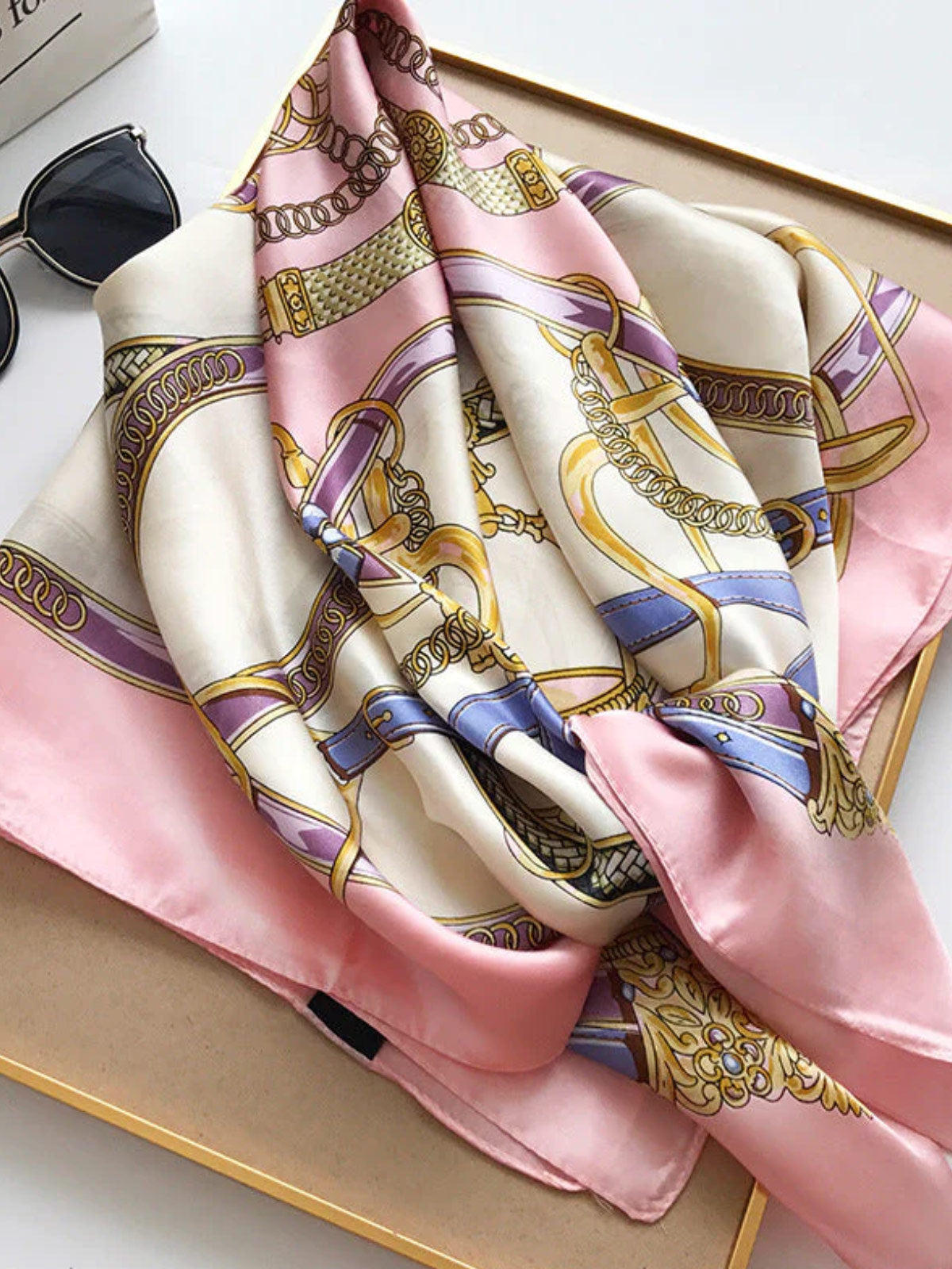 [P013] SilkSilky-DK Scarf 002,
