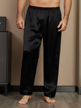 [Sort] SilkSilky-DK Pure Silk Mens Sleep Bottoms 003