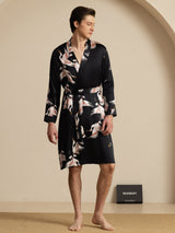 [Sort] SilkSilky-DK 19Momme Mens Robe 005