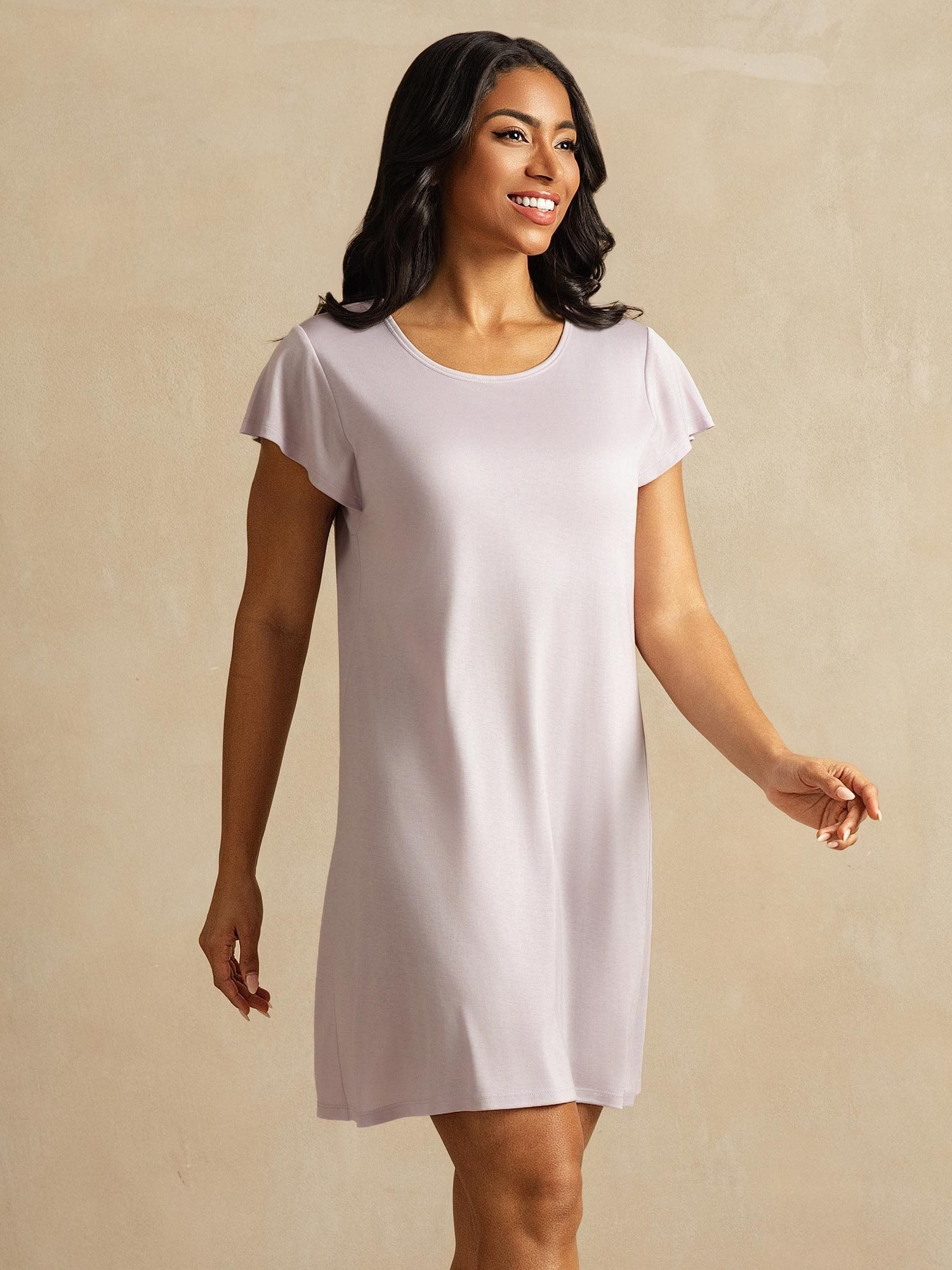 [Lavendel] SilkSilky-DK Silke Nightgown 003,