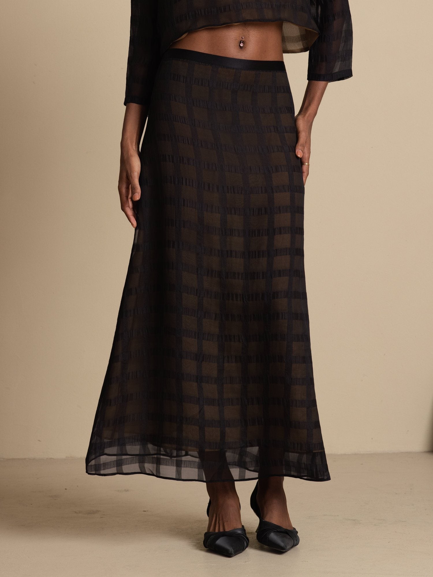 [Sort] SilkSilky-DK Skirt 003