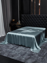 [Gråblå] SilkSilky-DK 19Momme Ark 001