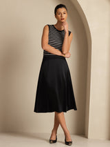 [Sort] SilkSilky-DK Nederdel 006