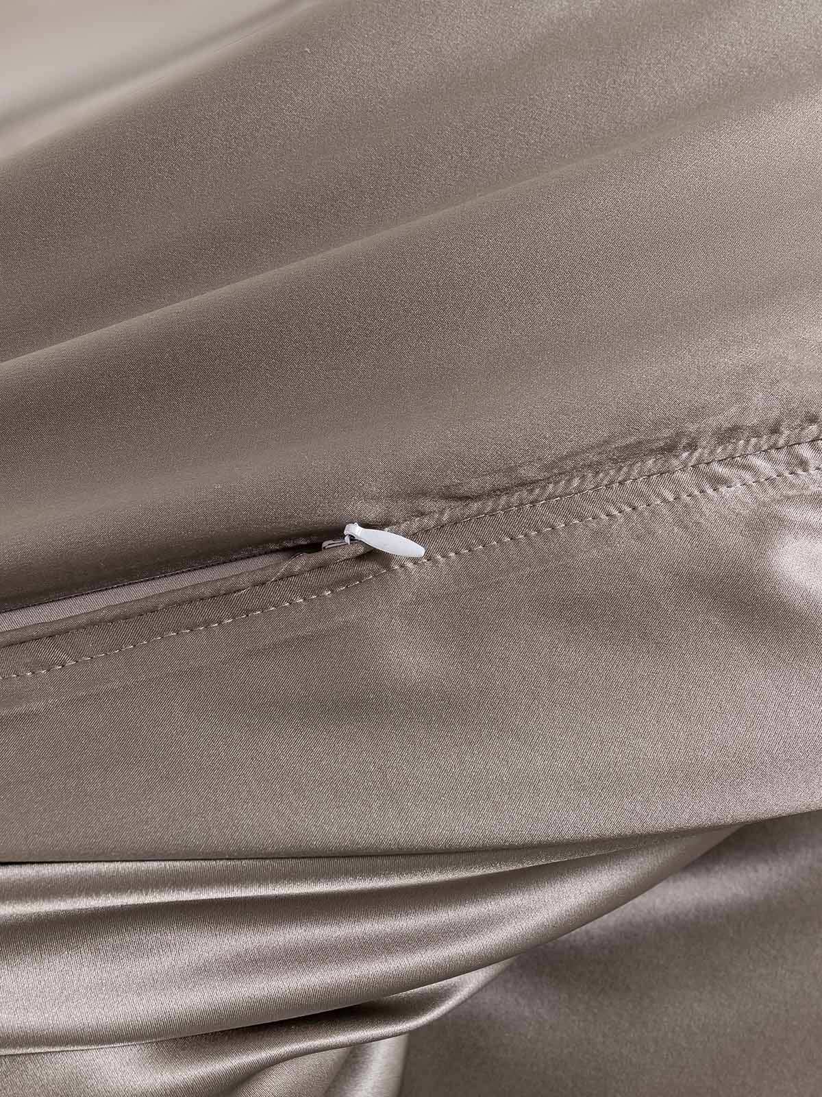 [Grå] SilkSilky-DK 22Momme Bedding Set 005