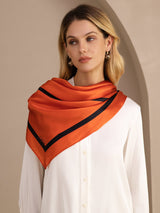 [Orange Firkant] SilkSilky-DK Halstørklæde 004