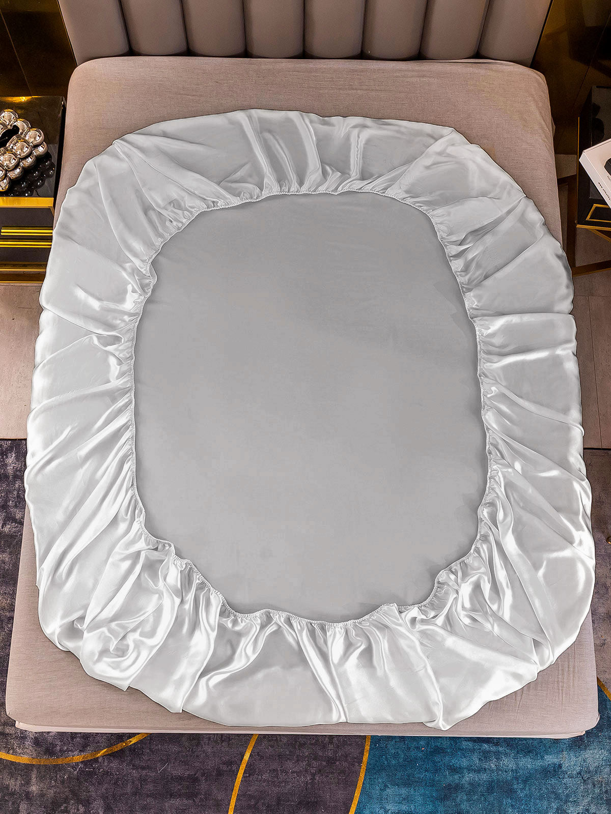 [Sølv] SilkSilky-DK 22Momme Sheet 005