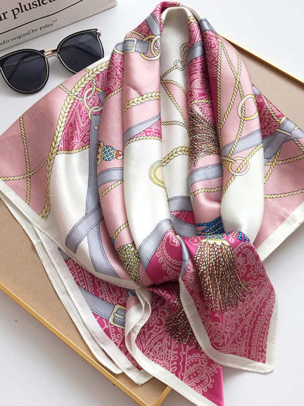[P004] SilkSilky-DK Scarf 002,