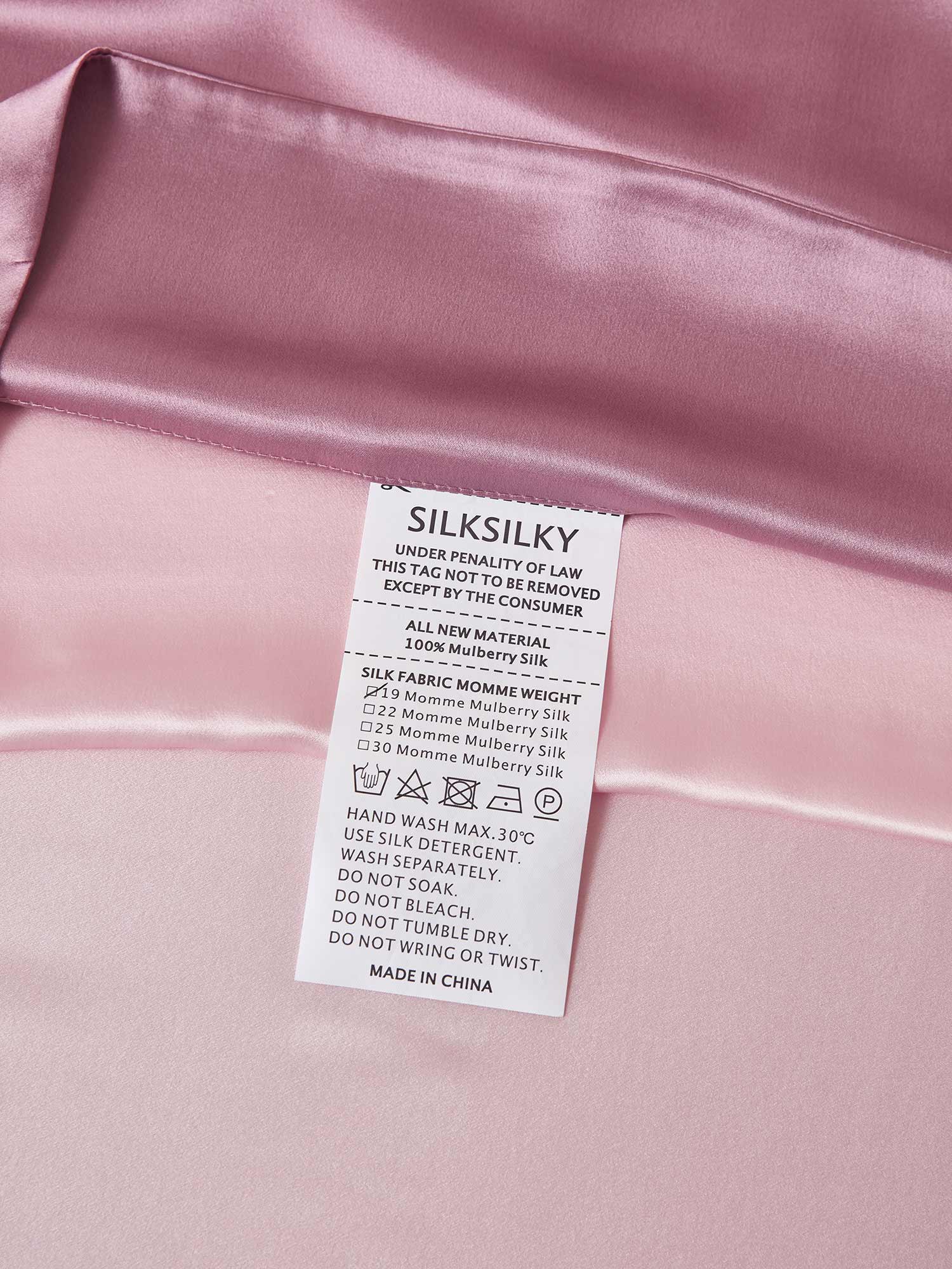 [BlegMauve+LysPink] SilkSilky-DK 19Momme Bedding Set 004,