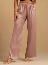 [Ferskenhud] SilkSilky-DK 19Momme Women's Sleep Pants 005
