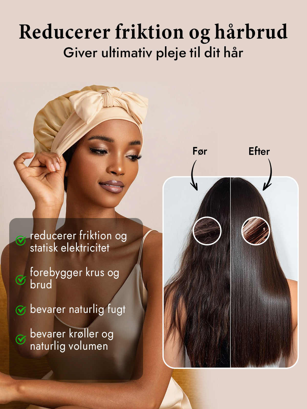 [Champagne] SilkSilky-DK Silke Sleep Cap 003