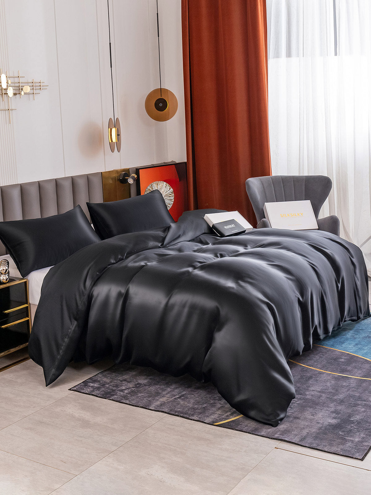 [Sort] SilkSilky-DK 19Momme Bedding Set 004