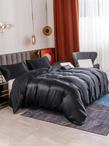 [Sort] SilkSilky-DK 19Momme Sengesæt 004