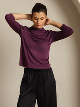 [Lilla] SilkSilky-DK Silke Womens T-Shirt 007