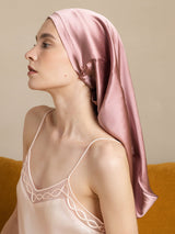 [Bleg Mauve] SilkSilky-DK Sovehætte 001