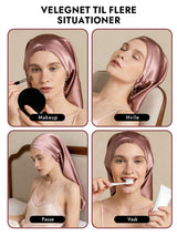 [Bleg Mauve] SilkSilky-DK Sovehætte 007