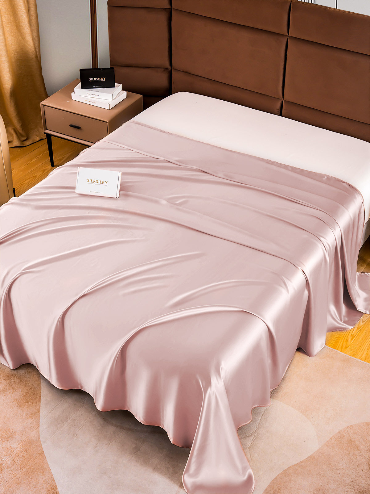 [Bleg Mauve] SilkSilky-DK 22Momme Sheet 003