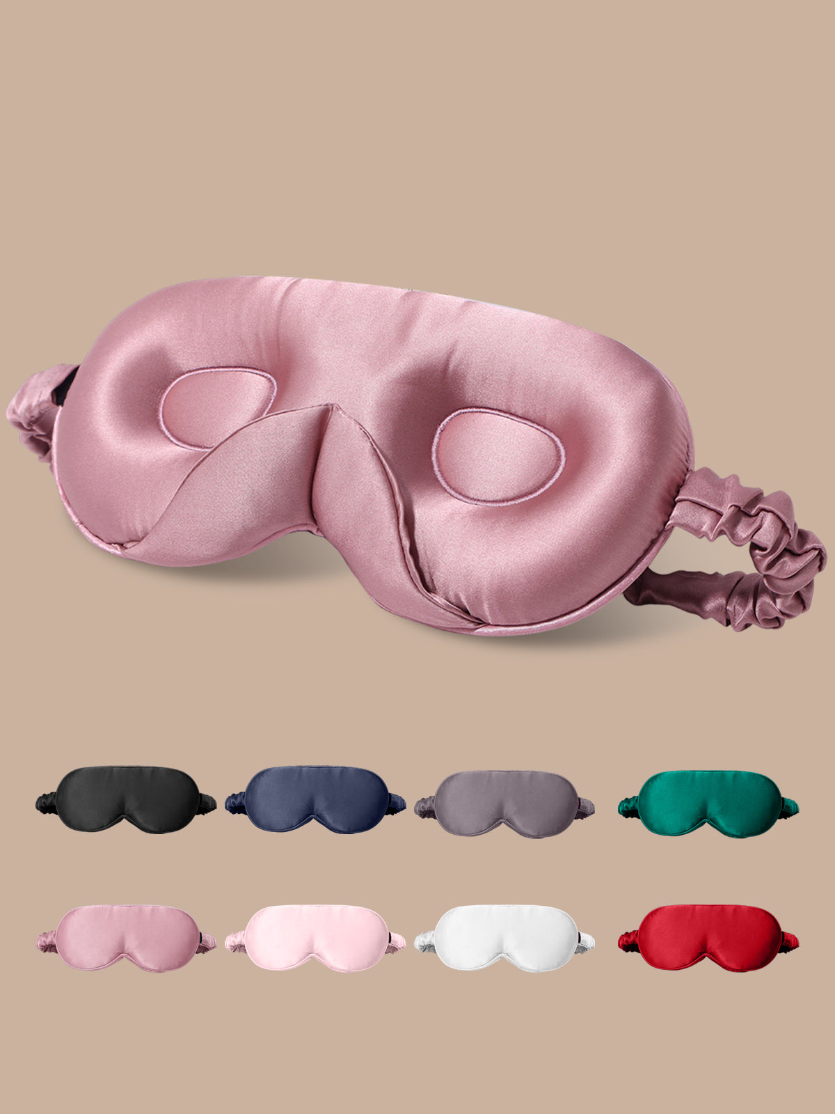 [Bleg Mauve] SilkSilky-DK Silke Eye Mask 001