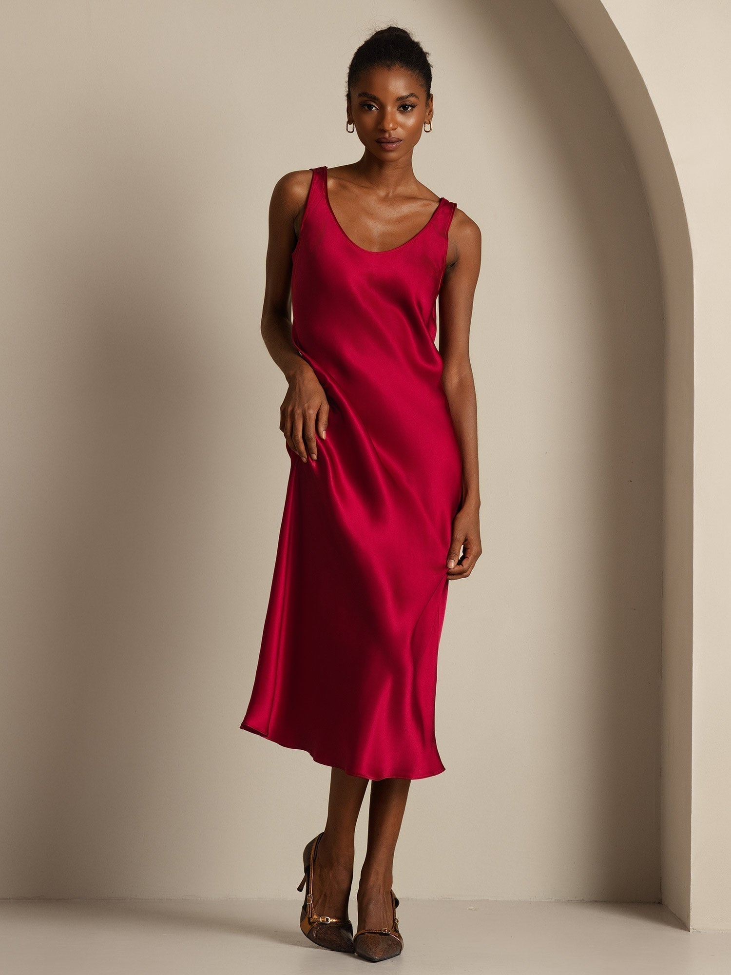[Vin] SilkSilky-DK Dress 001,
