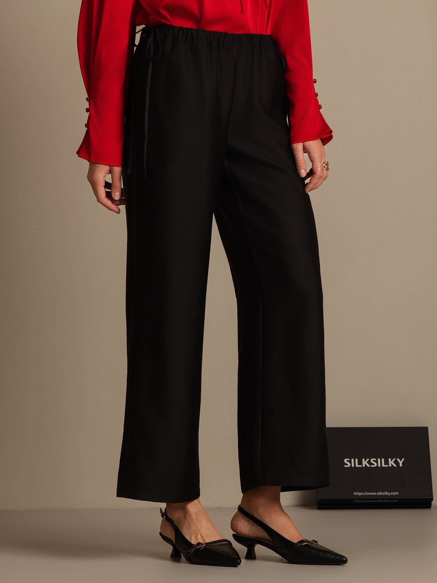 [Sort] SilkSilky-DK 32Momme Silke Womens Pants 006,