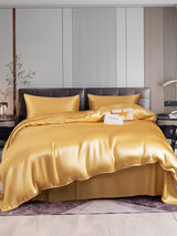 [Champagne] SilkSilky-DK 22Momme Sengesæt 001