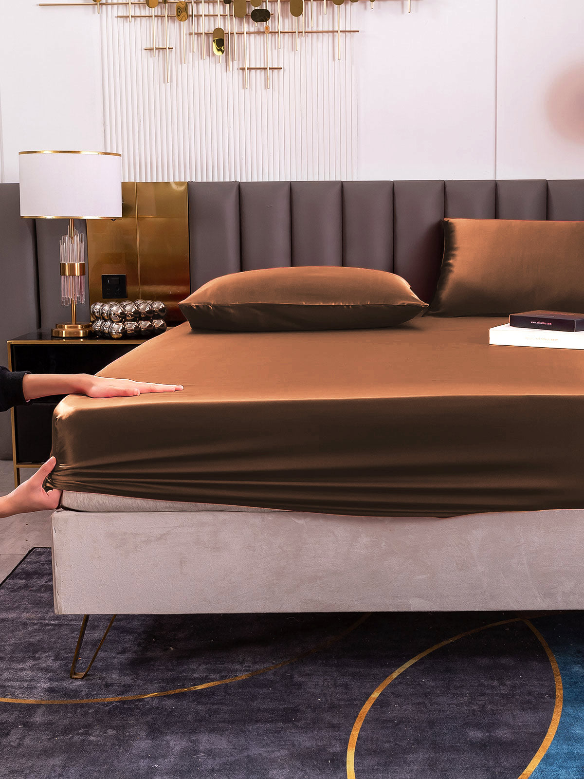 [Kaffe] SilkSilky-DK 19Momme Bedding Set 004