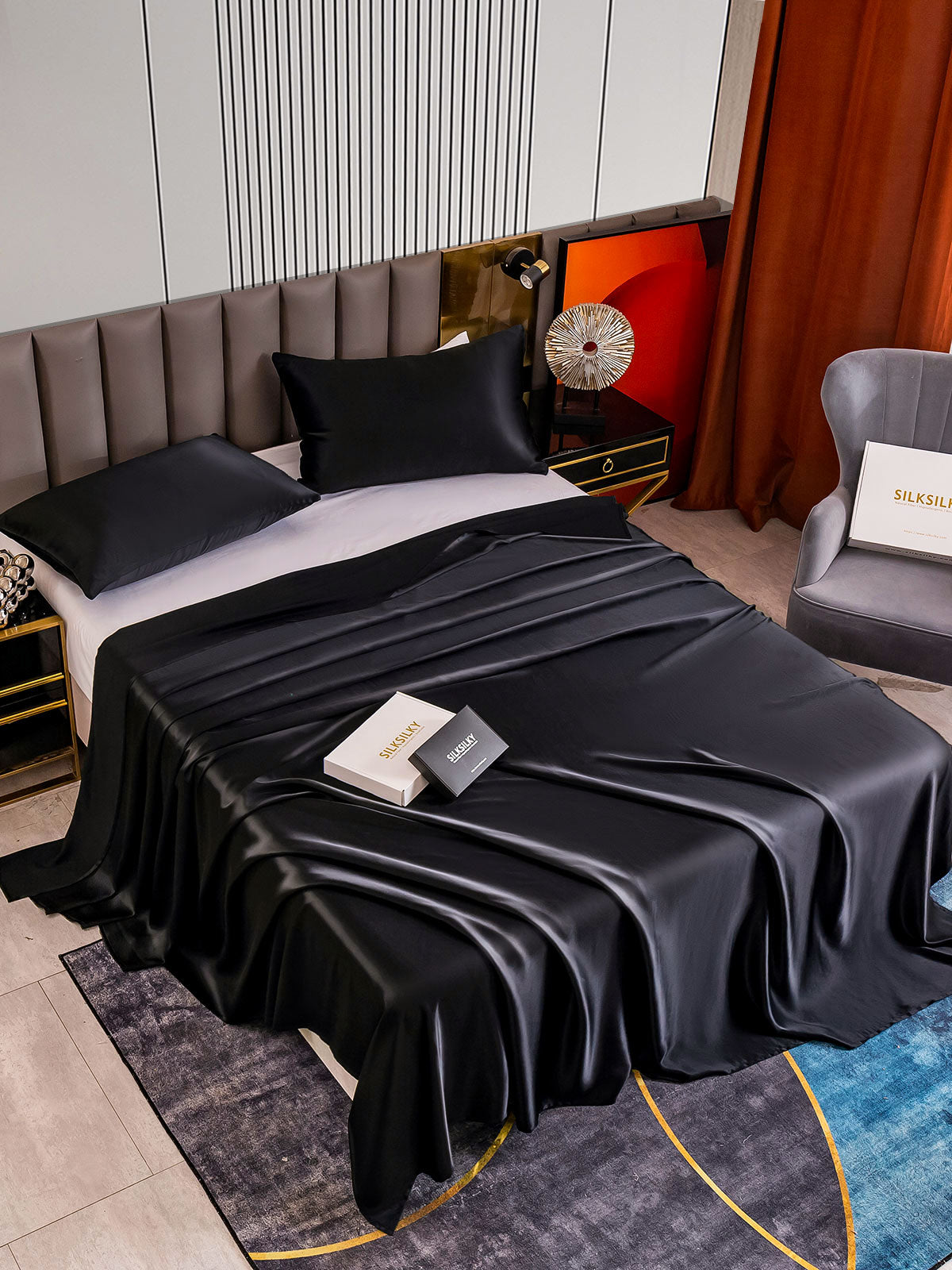 [Sort] SilkSilky-DK 22Momme Bedding Set 002