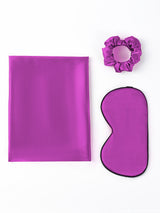 [Violet] SilkSilky-DK 19Momme Pure Silk Pillowcase Set 005