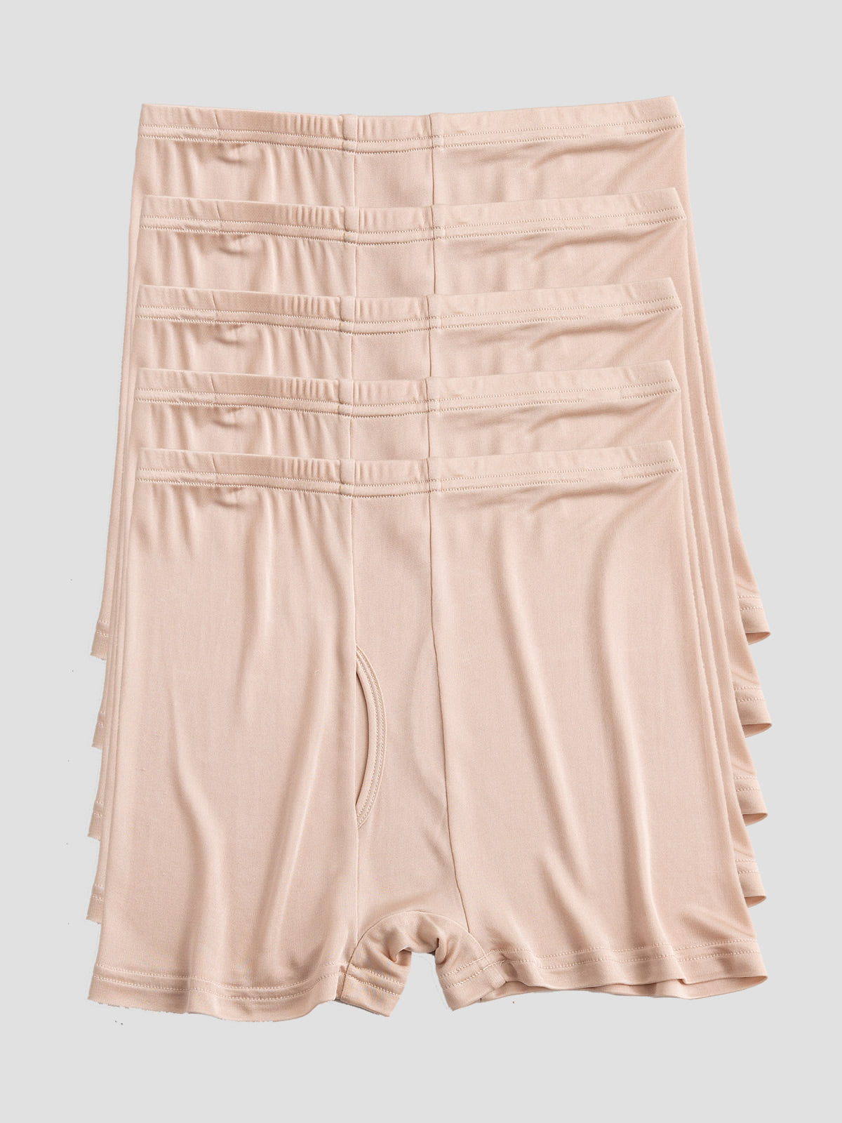 [Beige] SilkSilky-DK Mens Underwear 002