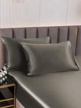 [Mørkegrå] SilkSilky-DK 22Momme Pillowcase 002