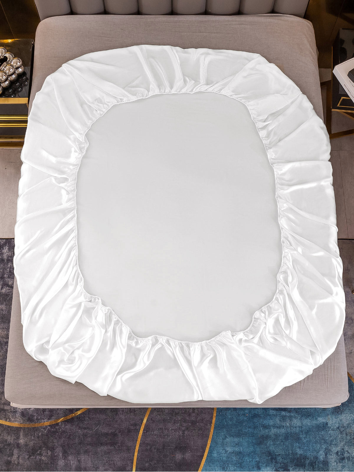 [Hvid] SilkSilky-DK 25Momme Bedding Set 005