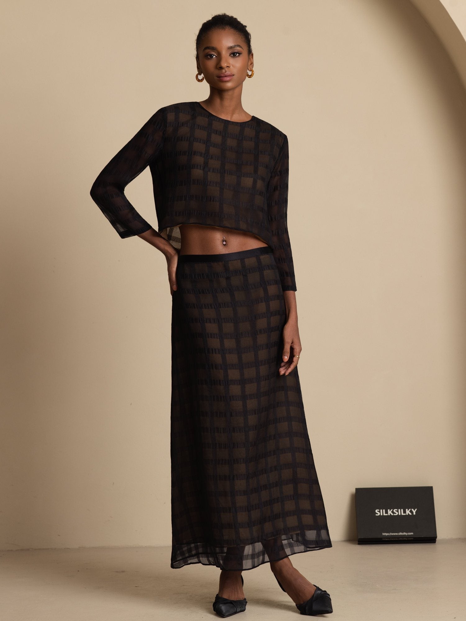 [Sort] SilkSilky-DK Skirt 006