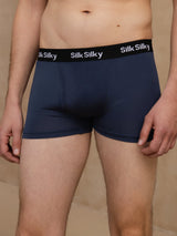 [Mørkeblå] SilkSilky-DK Mens Underwear 005