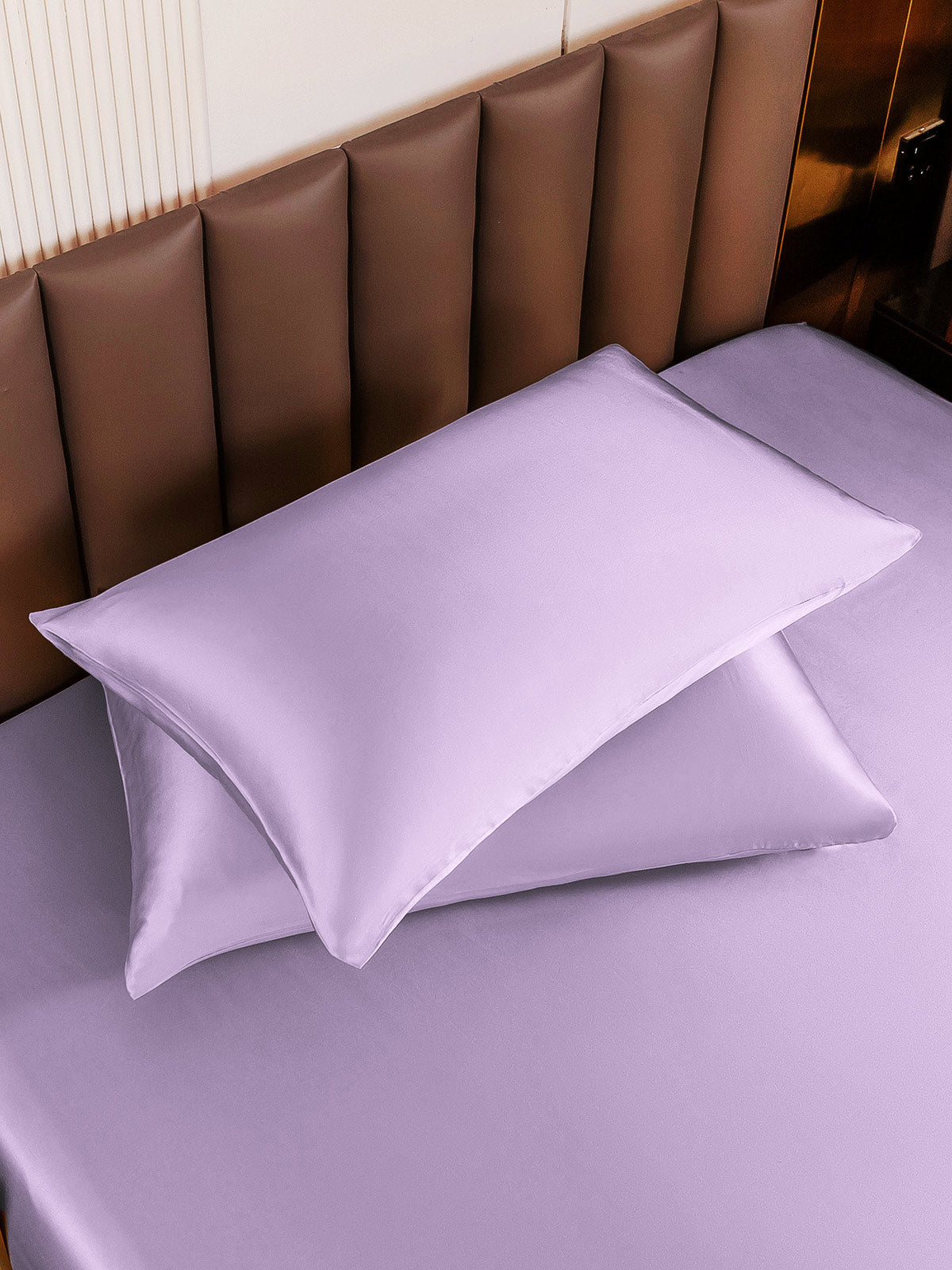 SilkSilky-DK 19Momme Pillowcase Lavendel 004