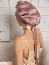 [Bleg Mauve] SilkSilky-DK Sovehætte 002