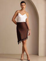 [Kaffe] SilkSilky-DK Skirt 005