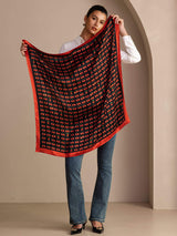 [Sort Kirsebær] SilkSilky-DK Scarf 004