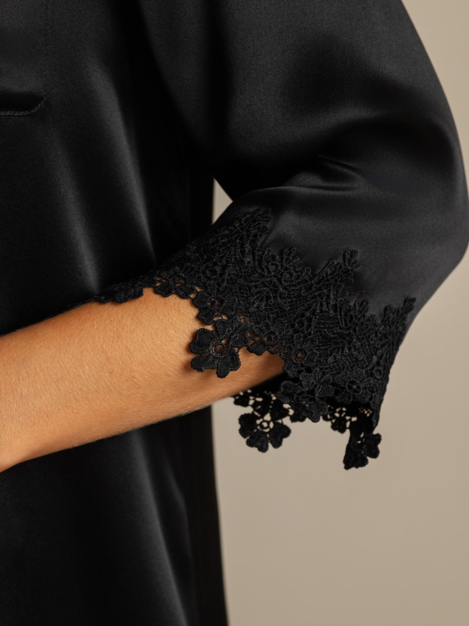 [Sort] SilkSilky-DK Silke Nightshirt 005