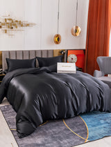 [Sort] SilkSilky-DK 19Momme Sengesæt 001
