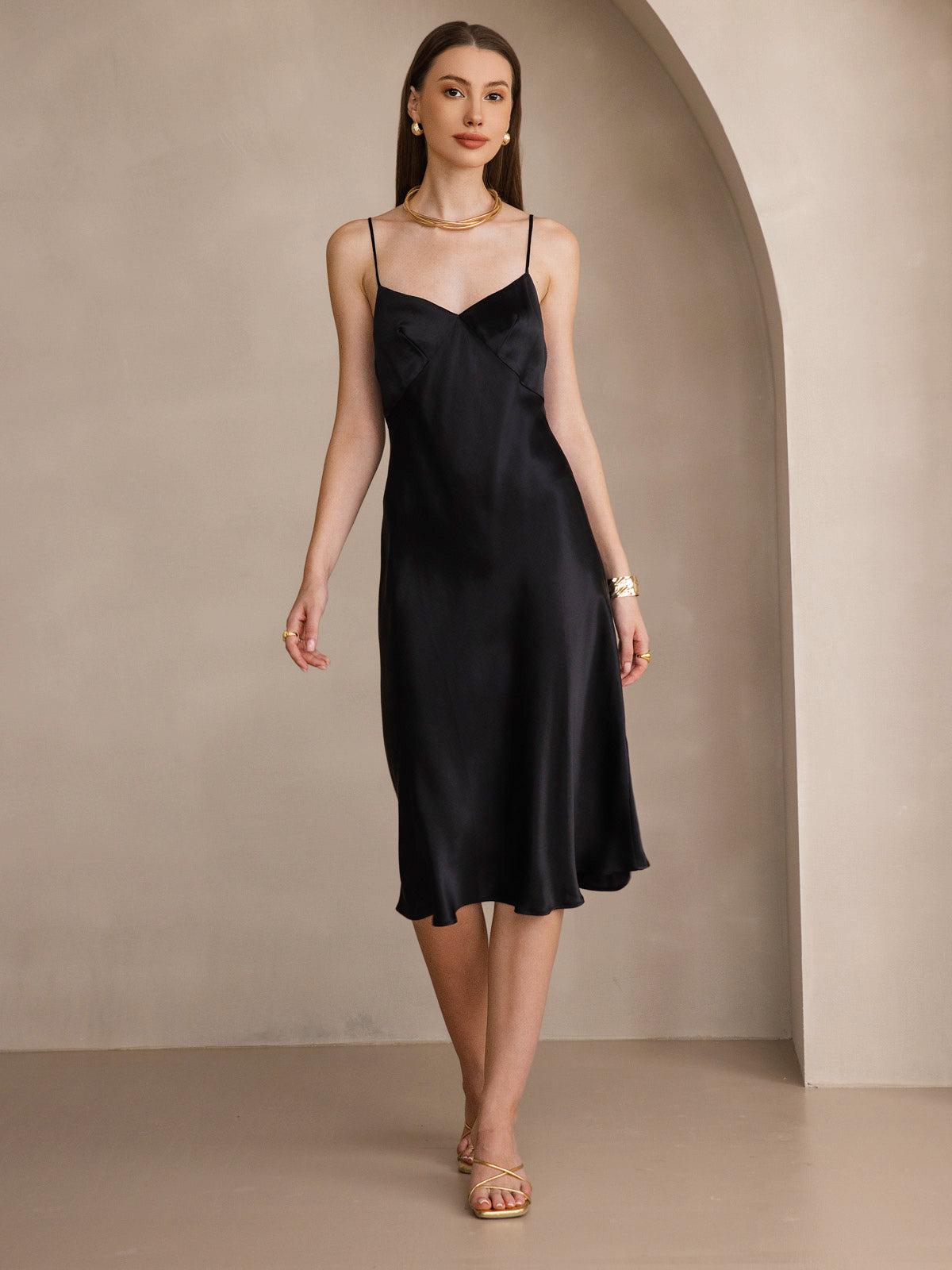 [Sort] SilkSilky-DK 19Momme Dress 001