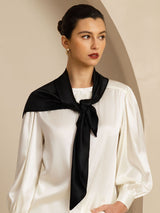 [Sort] SilkSilky-DK Halstørklæde 001